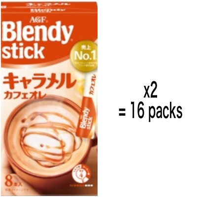 AGF blendy stick matcha Milk Tea Milk Cafe Cocoa Chai Tea Made in JAPAN no-box