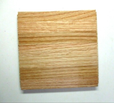 1 Bruce 6x6''x7/16 Light Natural Oak Parquet Tile Foam Pad AHS100 Desert 7 Finger