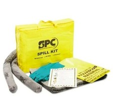 Brady SPC UNIVKIT 5 Gal Universal Spill Kit Bag Economy gloves pads Allwik