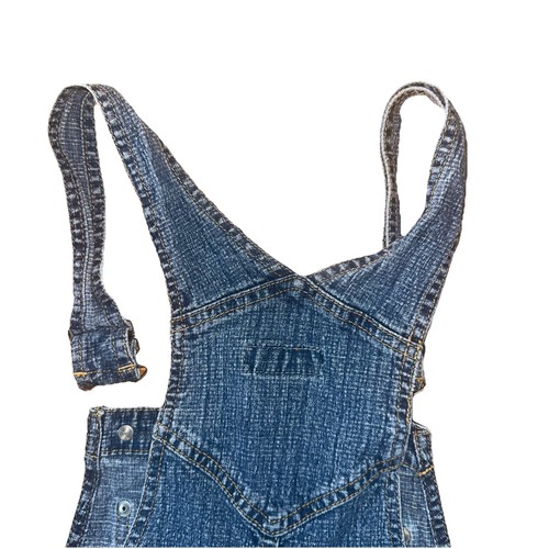 Gasoline Industrial Co. Vintage Jeans Overalls Size GIRLS Sz S Denim Straight - Picture 16 of 16