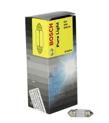 C10W Pure Glühbirne (10 Stück) 12V 10W