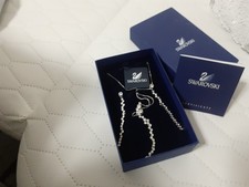 SWAROVSKI Halskette Ohrringe Damen In Geschenk Box Neu