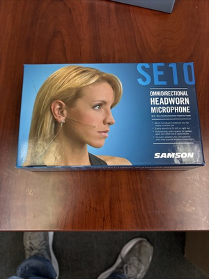 #ad Samson SE10 Earset with 3.5mm Miniplug Connector Beige *Open Box* $79.00
