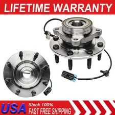 2 Front Wheel Bearing Hub for 01 - 06 Chevy Silverado GMC Sierra 2500 HD 4WD C15
