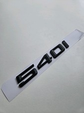 540i Emblem Schwarz matt Zubehör für BMW 5er E60 E61 F13 G32 kein Originalteil