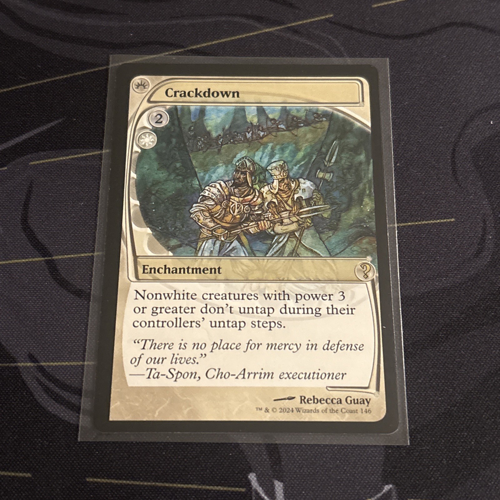 Crackdown (Future Sight) Mystery Booster 2 146 Near Mint NM