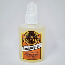 Gorilla Glue White Original Strong Bonds Wood Stone Metal Glass 2 fl oz 59 mL 