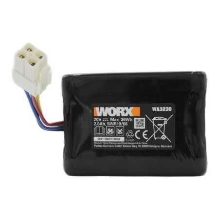 Batteria Worx 20V 2Ah WA3230 Originale | Sistema PowerShare Worx
