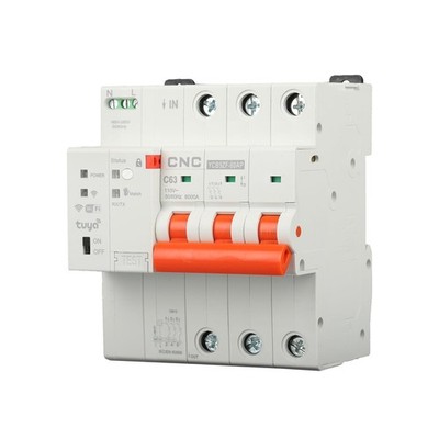 CNC 110V 3P Smart WiFi Circuit Breaker MCB WiFi Power Metering Circuit Breake...