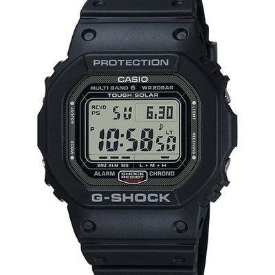 CASIO GW-5000U-1JF G-SHOCK 20 ATM Men's Wristwatch Waterproof Solar Black