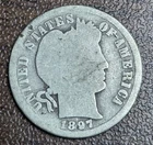 1897-S Barber Dime 90% Silver Coin Will Be Professionally Graded READ AD