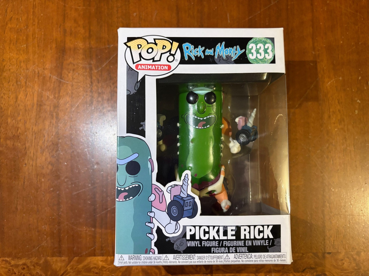 【新品】Funko pop PX Pickle Rick フィギュア 4体セット Funko Pop! Vinyl: Rick and Morty - Pickle Rick (Rat Suit) #333 for
