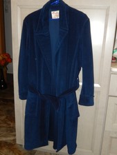 VINTAGE MEN'S Royalcama by Roytex Acetate Smoking/Lounging Robe w/ belt Size S