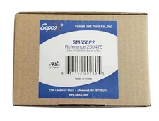 Supco SM550P2 Ventilator Motors with Fans - 2 each