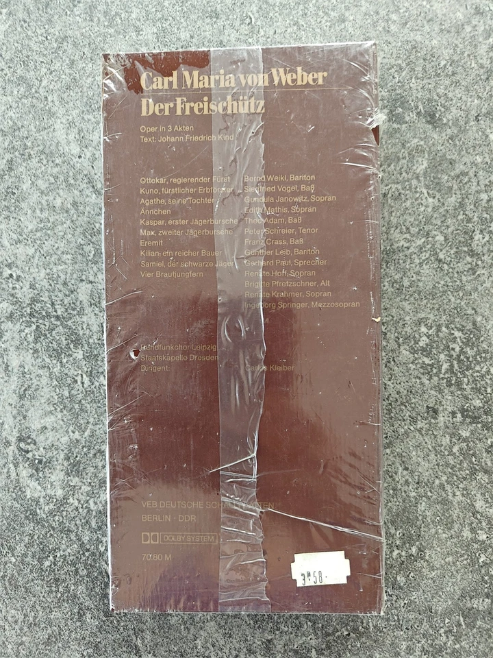 Carl Maria von Weber: „Der Freischütz"/Kassetten - Bild 2 von 3