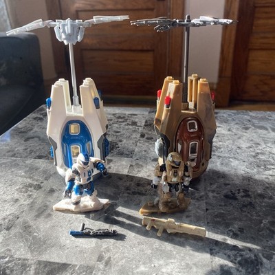 Halo Mega Construx Operation Drop Pod Set Fvk11 and Fvk12  Complete