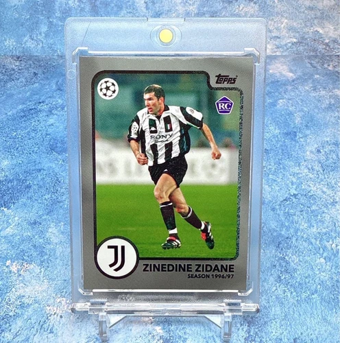Zinedine Zidane Rc Rookie Card Juventus France