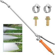 29" Spray Wand Brass Barb Match 1/4" & 3/8" Sprayer Wand Hoses for Weed Garden