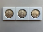 Set of 1936  P-D-S  Walking Liberty Half Dollars--Beautiful AU Coins!!