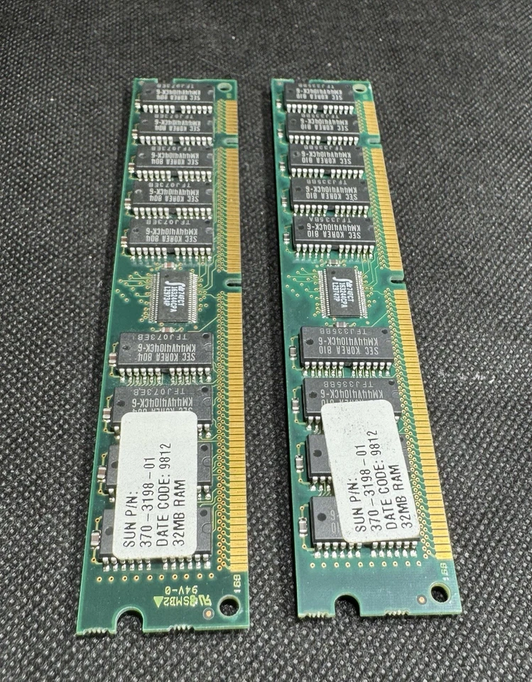 Sun X7030A 64MB (2x 370-3198 32MB) Memory Kit Sun Ultra 5 / Ultra 10, TESTED!! - Image 4 of 4
