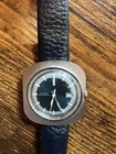 RARE CASE VINTAGE 1972 MARLIN TIMEX MANUAL WATCH 27550 2572 M25 WORKS! COOD CN