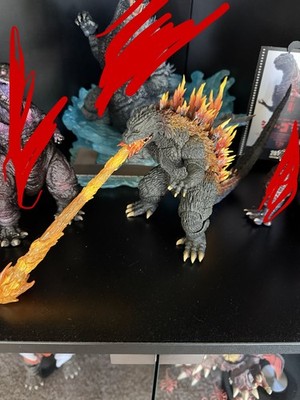 Hiya Toys HEAT RAY GODZILLA 2000: Millennium (1999) EXQUISITE BASIC Figure 