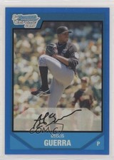 2007 Bowman Draft Chrome Picks Prospects Blue Refractor 23/199 Deolis Guerra 6i1