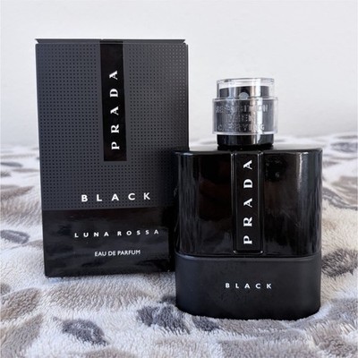PRADA Luna Rossa Black Eau de Parfum Spray, Regular Size 100 ml