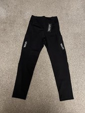 LeCol Black Womens Leggings Size M