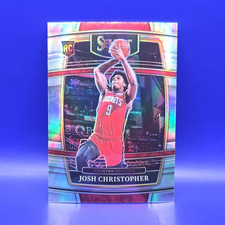 Panini 2021-22 Select Josh Christopher #133 Rookie Silver Prizm Rockets