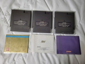 3 Game NINTENDO NES Lot + Manuals + Cases Authentic Tested Tetris Defender 2