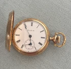 Antique 14k Tri-Color Gold ELGIN Ladies Fancy Case Pocket Watch 29.8 grams