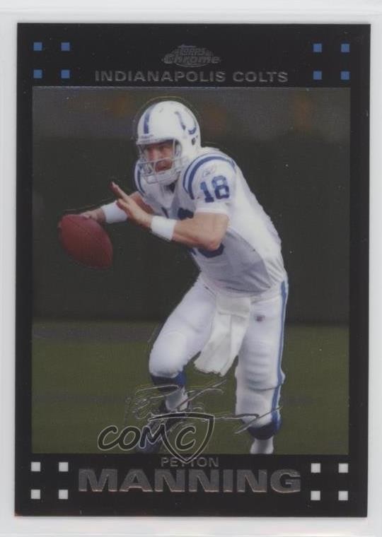 2007 Topps Chrome Peyton Manning #TC5 HOF 0ry1