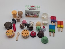 Melissa and Douge Ice Cream Scoop/Sweet Toppings Mixed Toy Set 18 Pcs