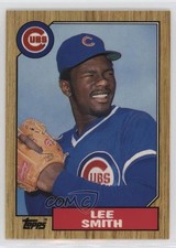 1987 Topps Tiffany Lee Smith #23 HOF 1jp8
