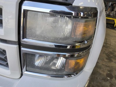 Used Left Headlight Assembly fits: 2014 Chevrolet Silverado 1500 pickup reflecto