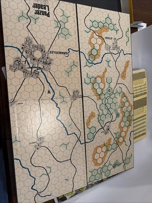Vintage Panzer Leader – Avalon Hill Bookshelf WWII Strategy Game