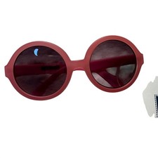 Janie and Jack Pink Round Sunglasses Baby Girls 0-2 Years UV Protection NWT