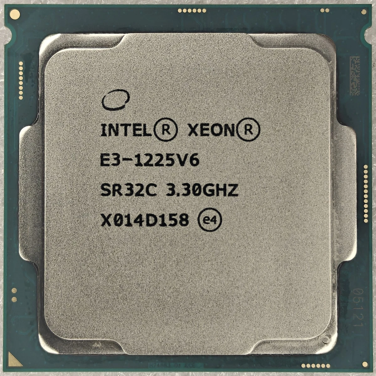 Intel Xeon E3-1225 V6 Processor Model Computer Processors (CPUs