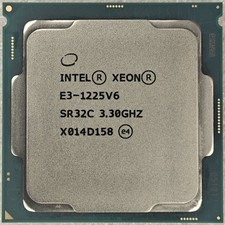 Intel Xeon E3-1225 v6 3.30GHz 4-Core LGA1151 Kaby Lake-S CPU SR32C Server