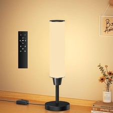 Table lamp with Remote Adjustable Brightness and Color Temperature Bedside Lamps
