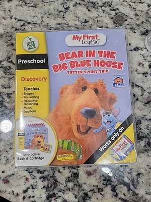 Bear in the Big Blue House: Tutter My First LeapPad Book Cartridge Preschool 
