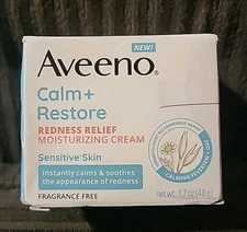 Aveeno Calm + Restore Redness Relief Moisturizing Cream 1.7oz