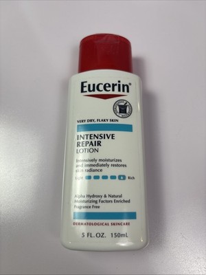 Eucerin Intensive Repair Lotion For Very Dry & Flaky Skin Fragrance Free 5 Ounce