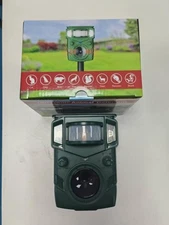 Solar Ultrasonic Animal Repellent Outdoor Motion Activated Deer, Squirrel, Cat