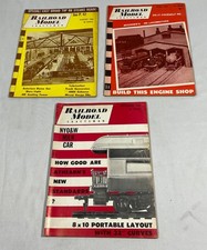 Railroad Model Craftsman magazine 3 issues from 1960