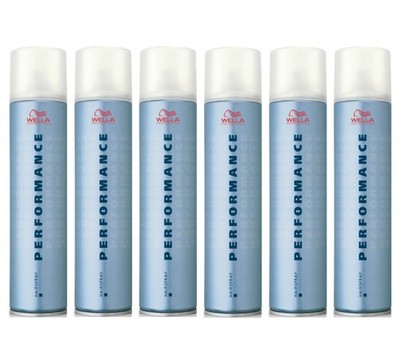6x Wella Styling Performance Haarspray 250 ml