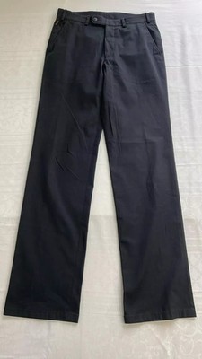 Digel Herren Schwarze Anzughose   Gr. W38 x L115 cm   Klassischer Stil