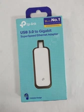 New TP-Link UE300 USB to Ethernet Adapter, Foldable USB 3.0