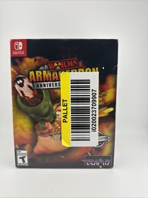 Worms Armageddon Anniversary Collector'S Edition - Nintendo Switch Sealed Copy!